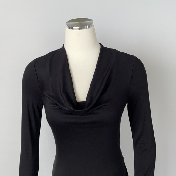 NWT WHBM Draped Neck Jersey Top XXS - Picture 16 of 16